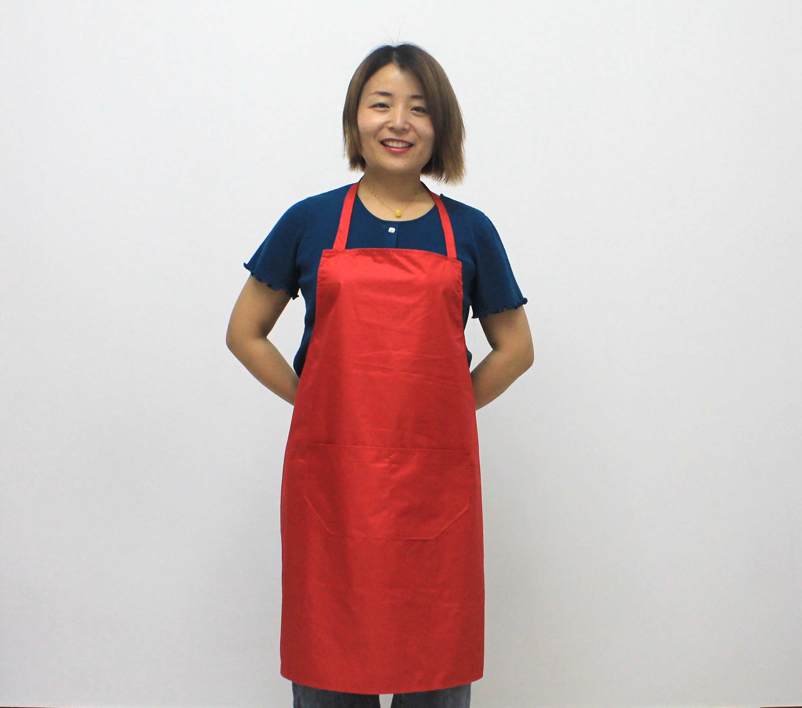 制服呢布料围裙价格低适用范围广