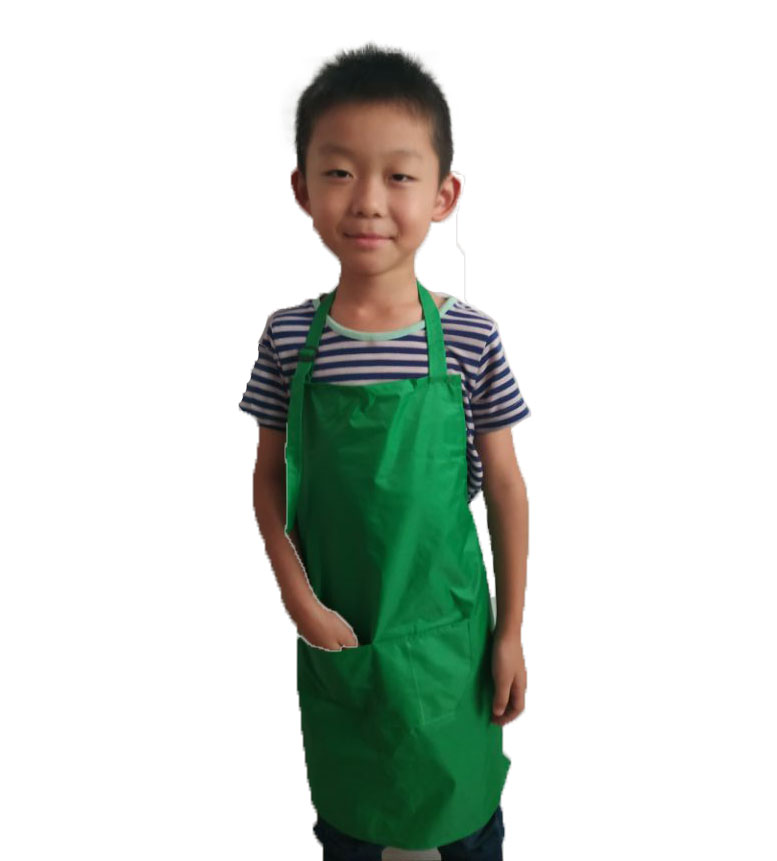 幼儿园餐饮围裙防水