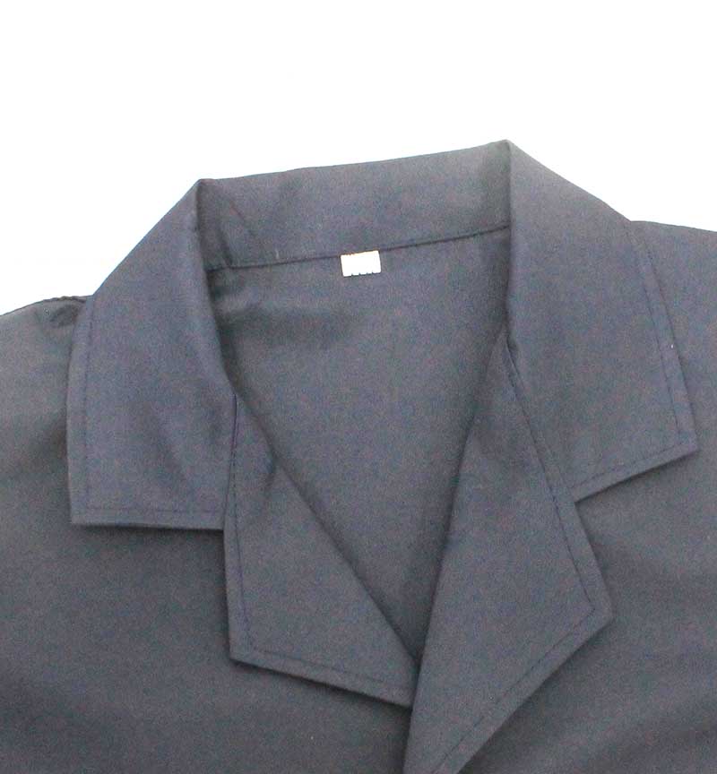 制服呢蓝色大褂工作服价格