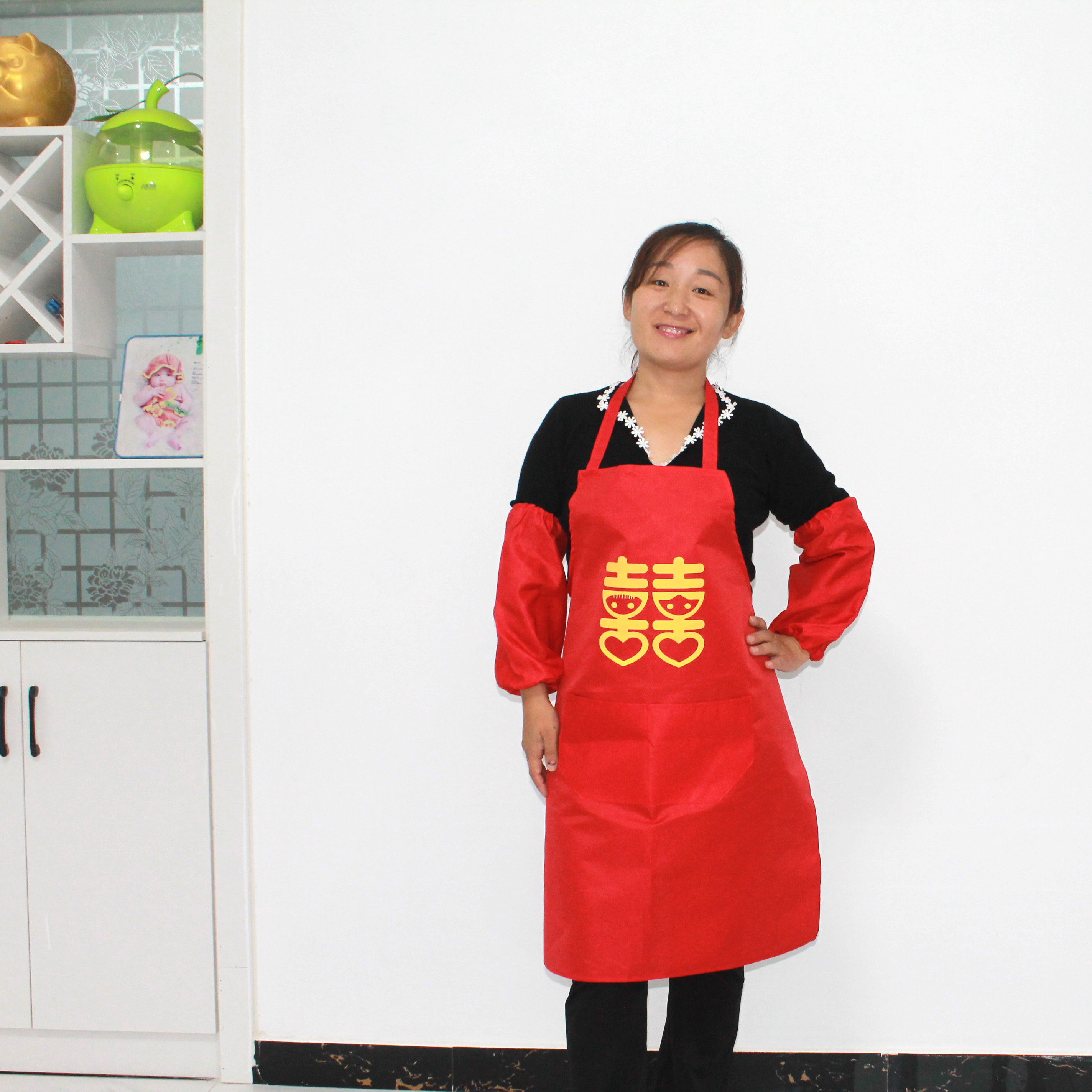 喜庆围裙批发价格