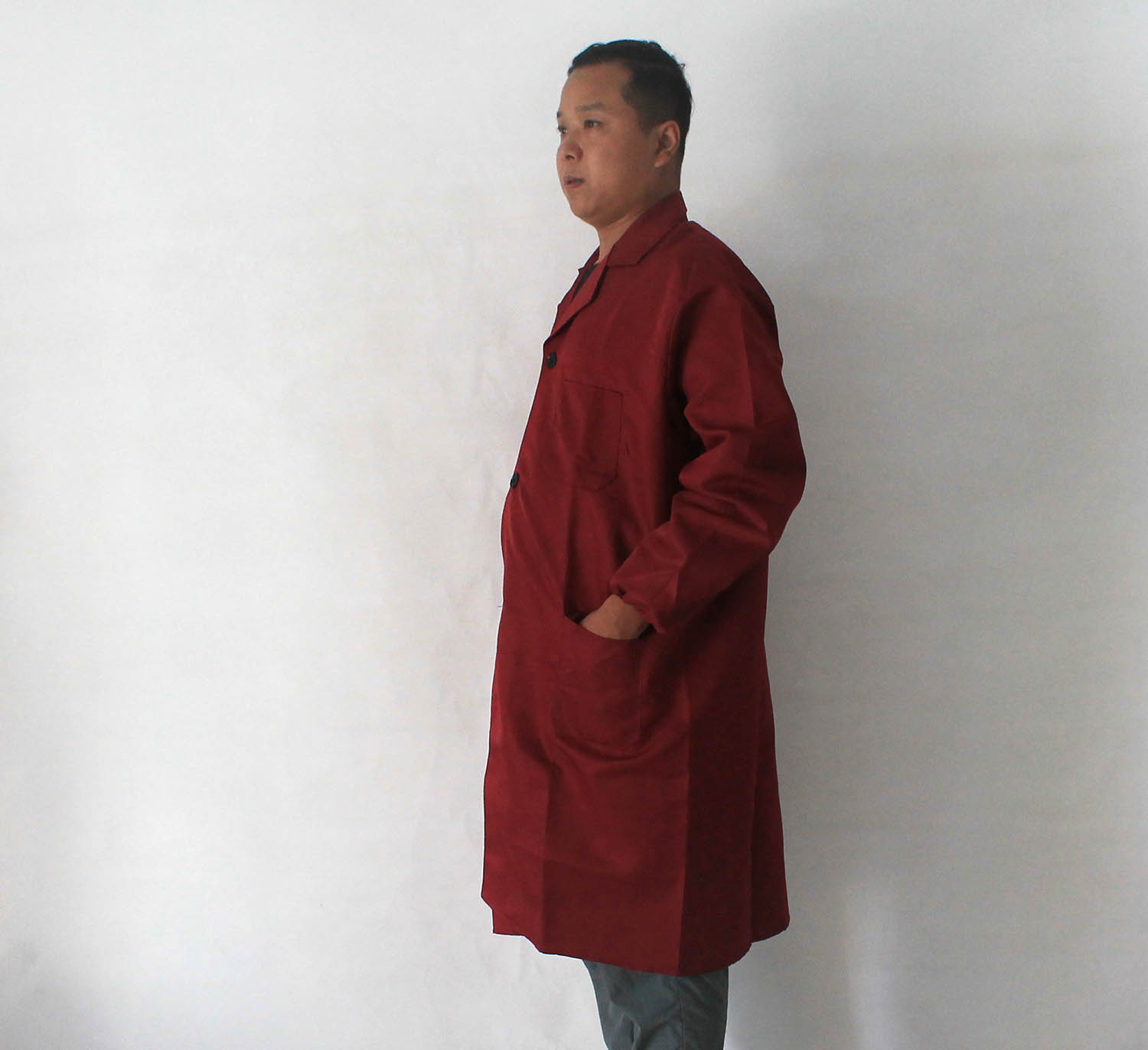 制服呢大褂工作服
